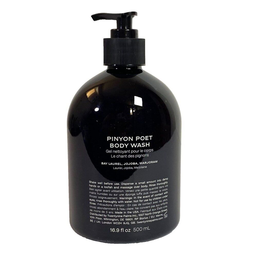 Twentynine Palms Pinyon Poet Body Wash Full Size 16.9 Oz Vegan Cruelty Free NIB - Picture 2 of 14